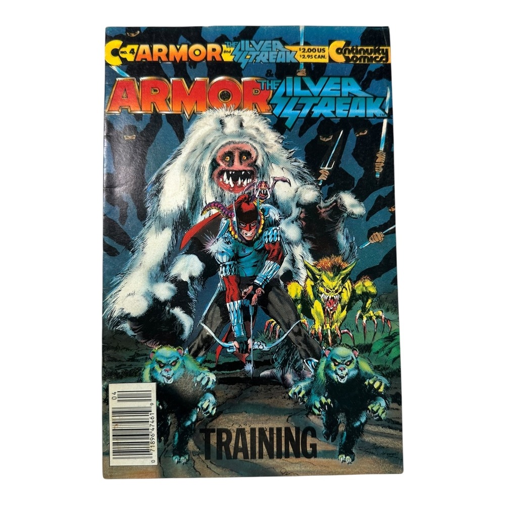 Armor The Silver Streak #4 Continuity Comics Training Issue Comic Book‎